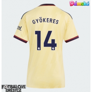 Arsenal Viktor Gyokeres #14 Dámské Alternativní Dres 2026-27 Krátký Rukáv Arsenal Viktor Gyokeres #14 Dámské Alternativní Dres 2026-27 Krátký Rukáv